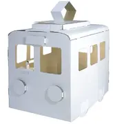 Trenulet din carton, pentru colorat