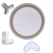 Banda dublu adeziva, din adeziv acrilic, pentru uz interior, 10mm 5m, transparenta