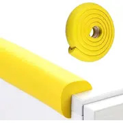 Banda protectie colturi, din spuma, 90cm, galben lamaie