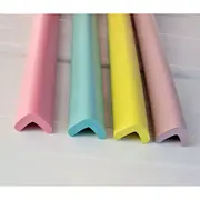 Banda protectie colturi, din spuma, 90cm, mov pastel