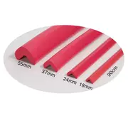 Banda protectie mobilier, din spuma, 90cm, rosu