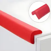 Banda protectie mobilier, din spuma, 90cm, rosu