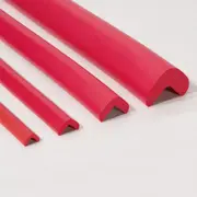 Banda protectie mobilier, din spuma, 90cm, rosu