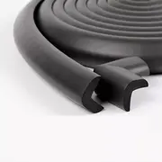 Banda protectie muchii, din spuma, 90cm, negru