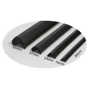 Banda protectie muchii, din spuma, 90cm, negru