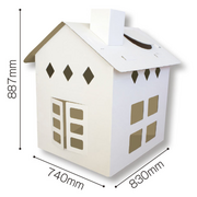 Casuta pentru copii de colorat ,   joc creativ cu accesorii