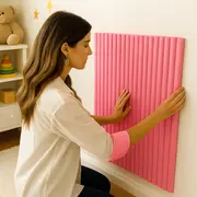 Panou decorativ perete spuma cauciuc 600x900x9 - siguranta copii