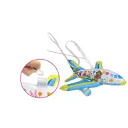 Perna bebelus tip rucsac, ham 3 in 1 ,   protectie cap si spate cu design avion