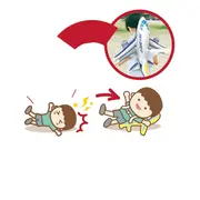 Perna bebelus tip rucsac, ham 3 in 1 ,   protectie cap si spate cu design avion