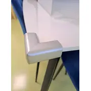 Protectie colturi mobila, latura inertioara 3cm, argintiu