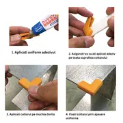 Protectie muchii, din spuma, multicolor