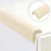 Banda protectie colturi, din spuma, culoarea lemnului alb, 90cm