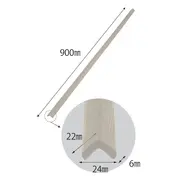 Banda protectie colturi, din spuma, culoarea lemnului alb, 90cm