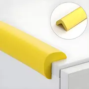 Banda protectie muchii si margini set 2 buc 40cm spuma galben pastel   carboysafety