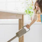 Banda protectie muchii si margini set 2 buc 40cm spuma lemn alb   carboysafety