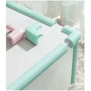 Banda protectie muchii si margini set 2 buc 40cm spuma verde pastel   carboysafety