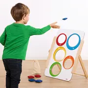 Joc cu tinta din lemn goki, pentru copii si adulti