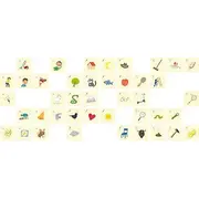 Joc de ghicit imaginile de pe carti, prin mima, sunete sau desen, 60 carti, goki - joc de creativitate