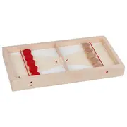 Joc de masa, super puck, de lemn, pentru copii si adulti 5 ani+, goki - joc de indemanare