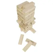 Joc jenga, de lemn, 4 ani +, pentru copii si adulti, goki - joc de coordonare