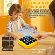 Joc x si 0 electronic ,   logica, memorie si distractie fara ecrane