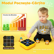 Joc x si 0 electronic ,   logica, memorie si distractie fara ecrane