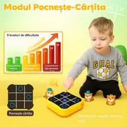 Joc x si 0 electronic ,   logica, memorie si distractie fara ecrane