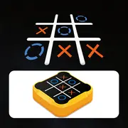 Joc x si 0 electronic ,   logica, memorie si distractie fara ecrane