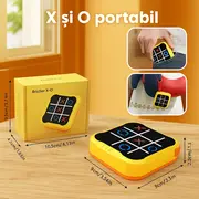 Joc x si 0 electronic ,   logica, memorie si distractie fara ecrane