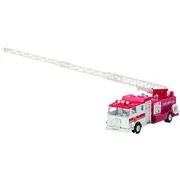 Masina pompieri copii, cu lumini, 17.5 cm, metalica, 3 ani+, goki