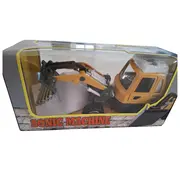 Masini de constructie, cu sunete si lumini, 16x9cm, 3 ani+, goki