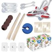 Pachet sisteme de siguranta japoneze pentru copii, 11 piese