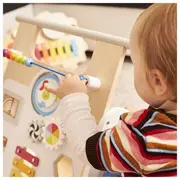 Premergator bebe cu centru activitati 9 luni+ goki   carboysafety