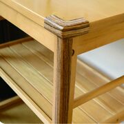 Protectie colturi, culoarea lemnului,  set 4 buc