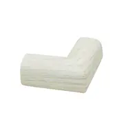 Protectie colturi mobila, din spuma, culoarea lemnului alb