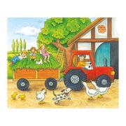 Puzzle cuburi anotimpuri la ferma copii 3 ani+ goki   carboysafety