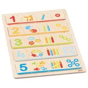 Puzzle educativ invatam sa numaram copii 2 ani+ goki   carboysafety