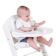 Scaun de masa reglabil in inaltime Childhome Evosit Fag Alb