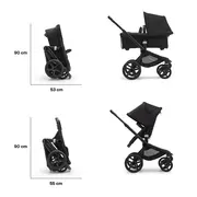 Carucior Bugaboo Fox 5  Renew Black Heritage Black 2 in 1