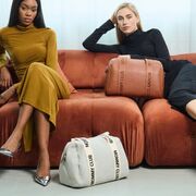 Geanta de infasat Childhome Mommy Club piele PU Maro