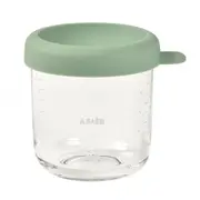 Recipient ermetic sticla Beaba 250 ml Sage Green