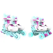 Role 2 in 1 Neon Combo Skates marime 34-37 Teal Pink