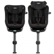Scaun auto Graco rotativ 360 Turn2Me DLX i-Size Midnight