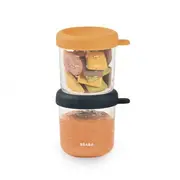 Set 2 recipiente sticla Beaba 250 ml Night Blue Honey