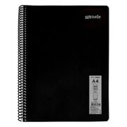 Caiet cu spira Mynote, format A4, 60 file offset 60 g/mp, liniatura dictando, coperta PP neon, mix de 8 culori BPTCCI0001658