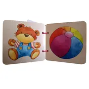 Carti bebelusi 1 an+ cu ilustratii prietenoase goki 3buc   carboysafety