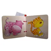 Carti bebelusi 1 an+ cu ilustratii prietenoase goki 3buc   carboysafety