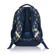 Ghiozdan HEAD HD-252, 4 compartimente, albastru, design ananas BPTCAZ019230