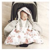 Paturica Universala Pentru Scoica Auto Bumbac   Catifea ,   Baloane - Caldura, Confort Si Siguranta In Fiecare Calatorie Pjb612431