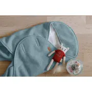 Paturica de infasat BabyNomade 0-6 luni Baltic Blue